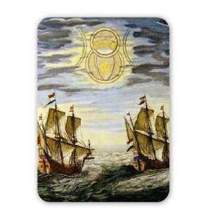 The sun and the stars guiding the sailors on   Mouse Mat 