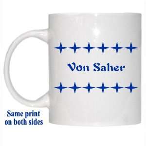  Personalized Name Gift   Von Saher Mug 