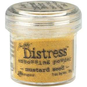    Distress Embossing Powder 1 Oz Mustard Seed