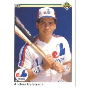  1990 Upper Deck # 356 Andres Galarraga Montreal Expos 