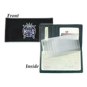  Sacramento Kings Embroidered Leather Checkbook Cover 