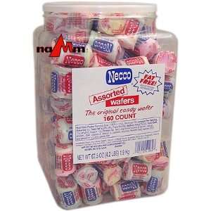 Necco Wafers 160 Rolls Mini Grocery & Gourmet Food
