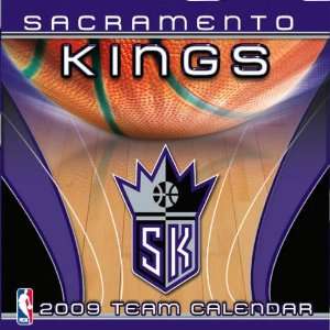  Sacramento Kings 2009 Box Calendar