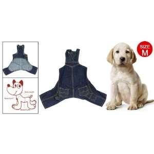 Como Cowboy Navy Blue Denim Fabric Jeans Dog Apparel Pet 