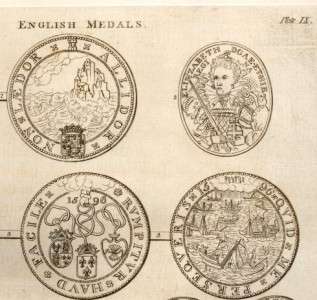 Pinkertons Royal Medals  1802  SPANISH ARMADA DEFEAT  