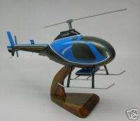 600 Talon Rotorway Helicopter Wood Model Free Ship  
