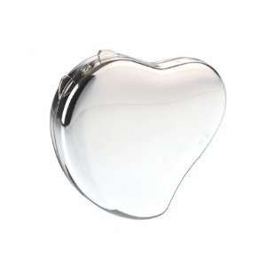  Arthur Price Heart Silver Heart Compact Mirror