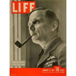  1944 Cover LIFE WWII Air Chief Marshal Arthur William 