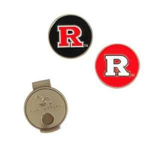  Rutgers Scarlet Knights NCAA Hat Clip & Ball Marker 