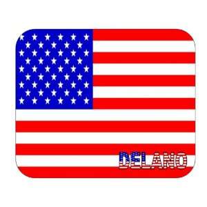  US Flag   Delano, California (CA) Mouse Pad Everything 