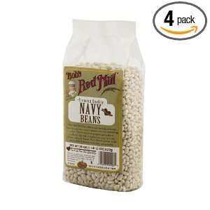 Bobs Red Mill Beans Navy, 29 Ounce (Pack of 4)  Grocery 