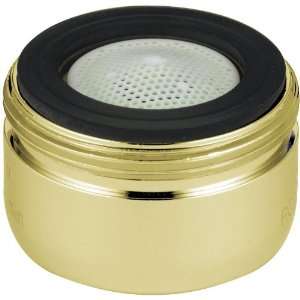  Delta Faucet RP330PB Aerator for 2.2 GPM, Polished Brass 