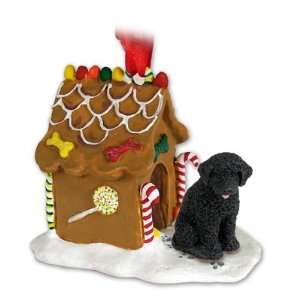  Portuguese Water Dog Gingerbread House Ornament