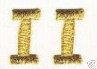Block letter I Roman Numeral Embroidery Applique Patch  