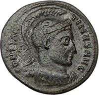 Constantine I the Great 312AD Ancient Authentic Roman Coin Trophy 