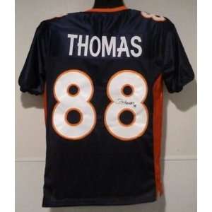  DeMaryius Thomas Autographed/Hand Signed Denver Broncos 