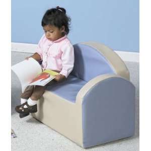  Cozy Sand Dutch Blue Love Seat by Childrens Factory Baby
