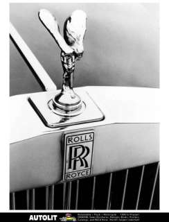 1979 Rolls Royce Flying Lady Factory Photo  