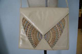 Vintage Stuart Weitzman Purse Shoulder Bag Envelope Style  