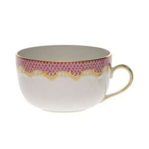  Herend Fish Scale Raspberry Canton Cup
