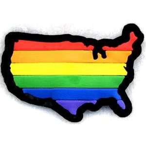  USA Pride Rubber Button