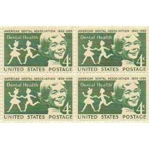 Dental Health Set of 4 x 4 Cent US Postage Stamps NEW