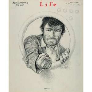  1919 Cover Life Immigrant Deportee Porthole Hand Fist 