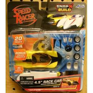   Car version) Speed Racer Snap N Build 20 Piece 4.5 Race Car Toys