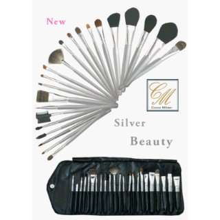  New Silver Beauty Cosmetic Brush Set Beauty