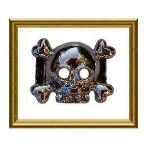  Beau Nouveau DSSKNCBCD10 Skull and Cross Bones   Clear 