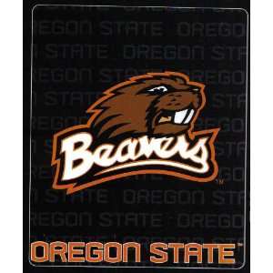  Oregon State Beavers Fleece Throw Blanket Sports 