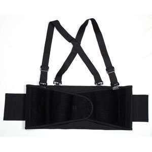  Black Back Support Belt   Medium