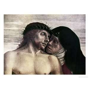   Pieta Giclee Poster Print by Giovanni Bellini, 12x9