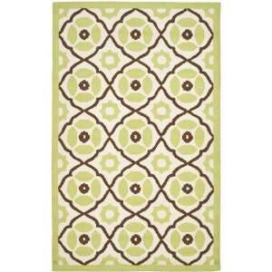  Safavieh Roslyn Ros313a Ivory / Green 4 X 6 Area Rug 