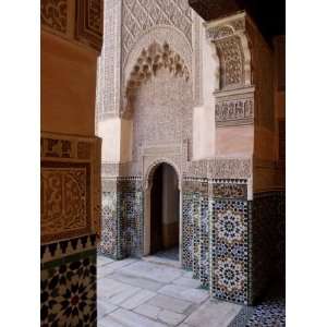  Medersa Ben Youssef, Medina, Marrakesh, Morroco 