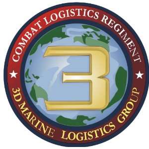 US Marine 3rd Marine Division CLR 3 Combat Logistics Regiment 3 Decal 