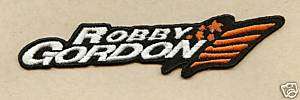 Robby Gordon Logo NASCAR Patch Crest  