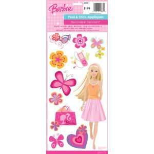  RoomMates RMK0049SS Barbie Deco Peel & Stick Single Sheet 