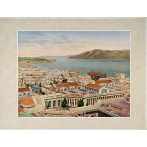 1915 Panama Pacific Exposition Golden Gate Harbor Print 