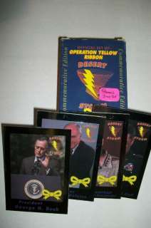 1991 Operation Yellow Ribbon Desert Storm with 4 promos  