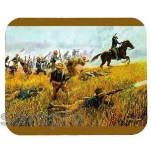    Rough Riders Charging Kettle Hill Mouse Pad 