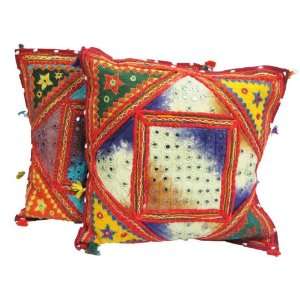  Traditional Handmade Ethnic Cushion Pillow Covers Throw 