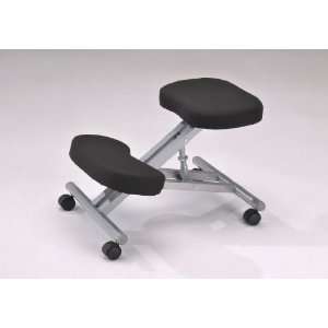   With Silver Finish Ergonomic Kneeling Office Chair