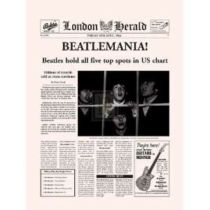  Beatlemania by The Vintage Collection. Size 12.00 X 16.00 