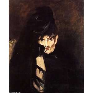     Portrait of Berthe Morisot with Hat 