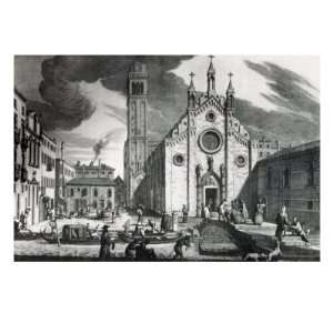  Venice, Church of the Frari Premium Giclee Poster Print by 