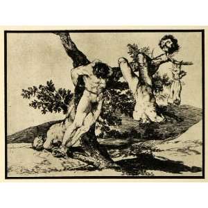  1937 Print Torture Francisco Goya Bonaparte Disaster War 
