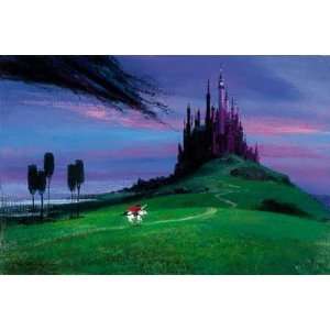  Auroras Rescue   Disney Fine Art Giclee by Peter 