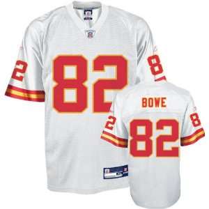 Dwayne Bowe Jersey Reebok White Replica #82 Kansas City Chiefs Jersey 