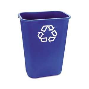   Recycle Container w/Symbol, Rectangular, Plastic, 41 1/ Home
